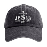 Jesus Saved My Life Baseball cap